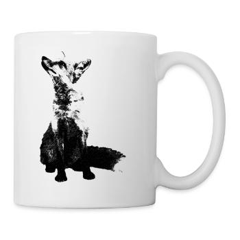 fuchs - Tasse - Weiß - Rechts