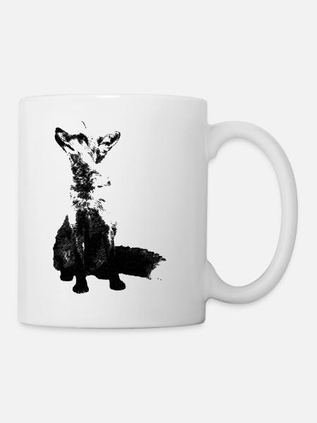 fuchs - Tasse - Weiß