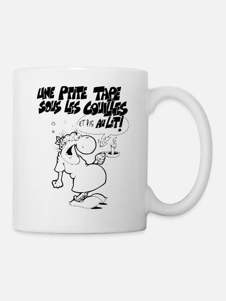 Au lit - Mug blanc - blanc