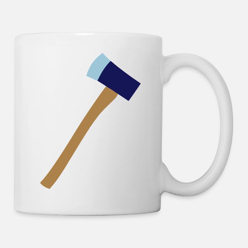 axe - Mug - white