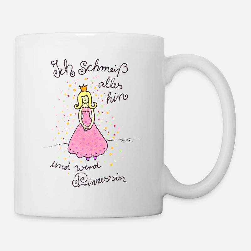 Prinzessin - Tasse - Weiß