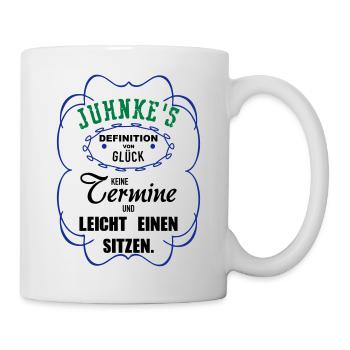 Leicht einen sitzen - Tasse - Weiß - Rechts