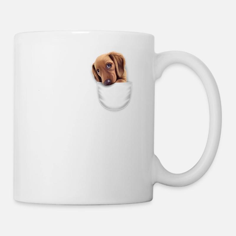 pocket DOG2 - Mug - white