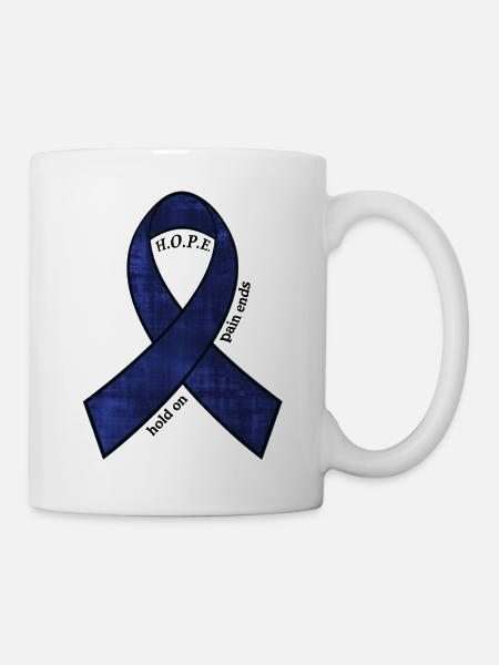 DK Schleife hope - Tasse - Weiß
