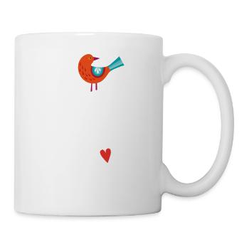 Save the planet - Tasse - Weiß - Rechts