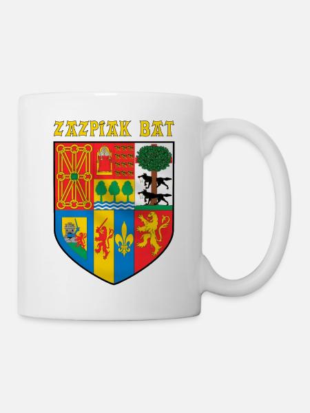 zazpiak bat - Mug blanc - blanc
