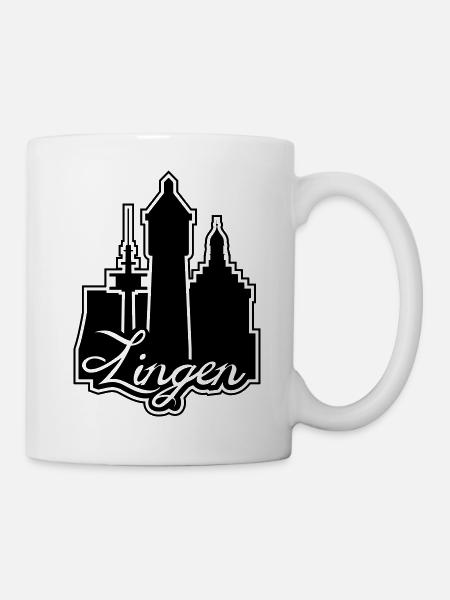 Lingener Emblem - Tasse - Weiß