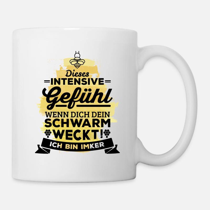 Ich bin Imker - Tasse - Weiß