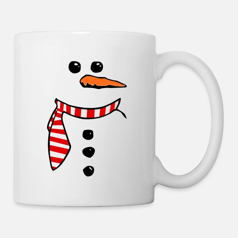 Owl Snowman 1 - Mug - white