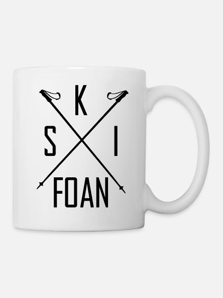 Schifoan - Tasse - Weiß