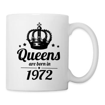 Queen 1972 - Tasse - Weiß - Rechts