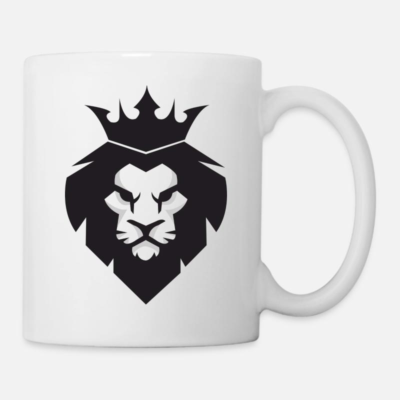 Big lion - Tasse - Weiß