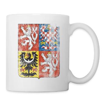Tschechische Wappen Tschechische Republik Symbol - Tasse - Weiß - Rechts
