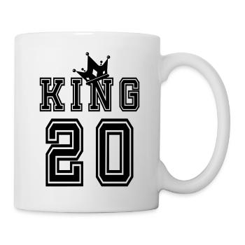 king 20 - Mug - white - Right