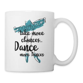 Prendre plus de la danse - Mug blanc - blanc - Droite