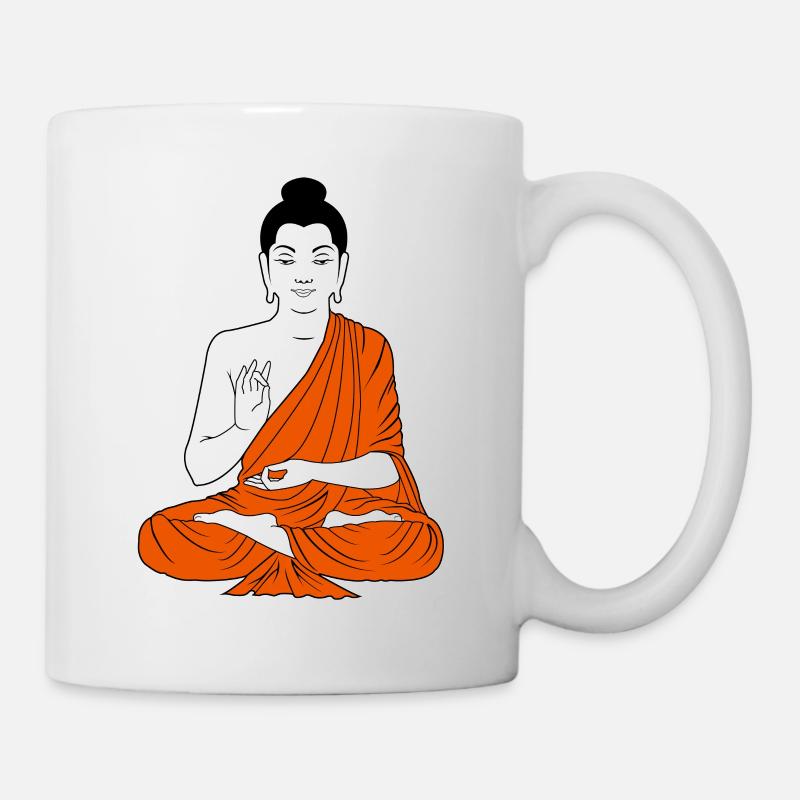 bouddha - Mug blanc - blanc
