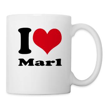 I love Marl - Mug - white - Right