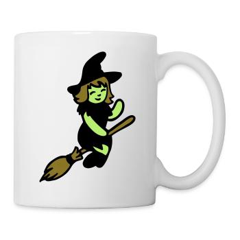 Chibi sorcière - Mug blanc - blanc - Droite