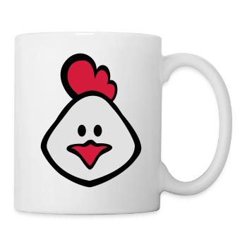 chicken 3c - Mug - white - Right