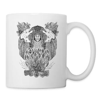 Chef indien - Mug blanc - blanc - Droite