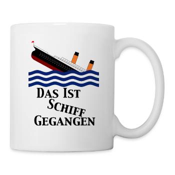 Ship gone - Mug - white - Right