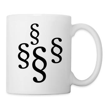 paragraph - Tasse - Weiß - Rechts