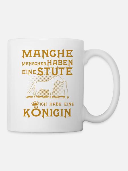 Stute / Pferdeliebe - Tasse - Weiß