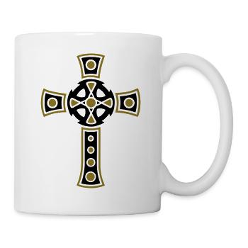 Croix celtique 01 - Mug blanc - blanc - Droite