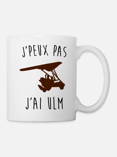 j'peux pas j'ai ulm - Mug blanc - blanc