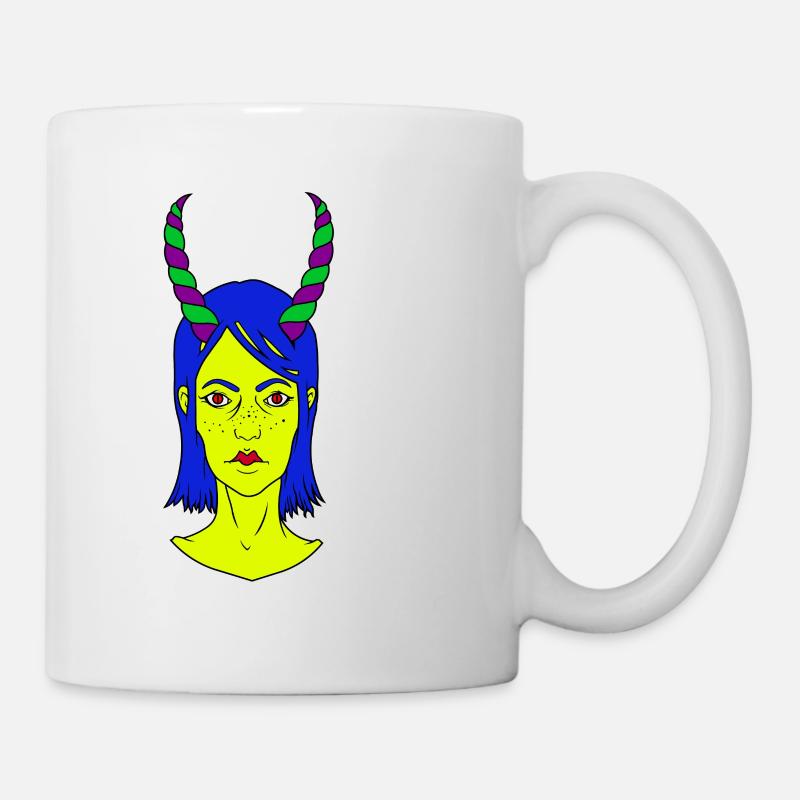 thegirl - Mug blanc - blanc