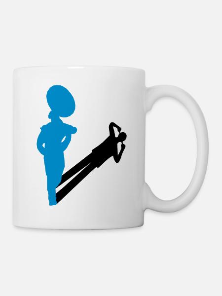 sousaphone - Tasse - Weiß