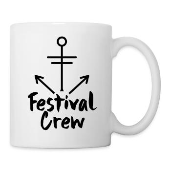 Festival T-Shirt, Concert T-Shirt, Party T-Shirt - Mug - white - Right
