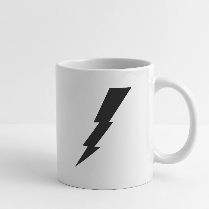 Flash éclair Mug blanc