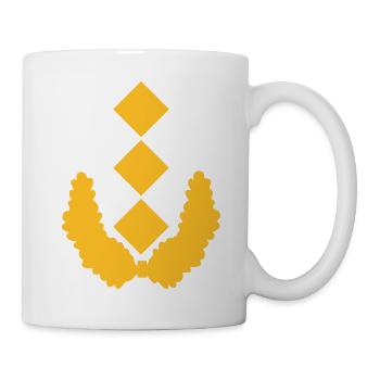 Generalleutnant Dienstgrad - Tasse - Weiß - Rechts