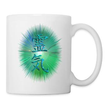 REIKI energy - Tasse - Weiß - Rechts