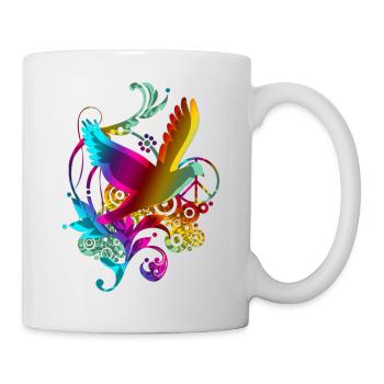 DOVE OF PEACE - Tasse - Weiß - Rechts
