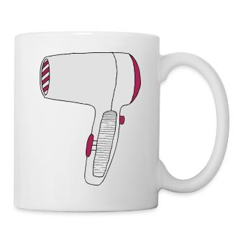Föhn - Tasse - Weiß - Rechts