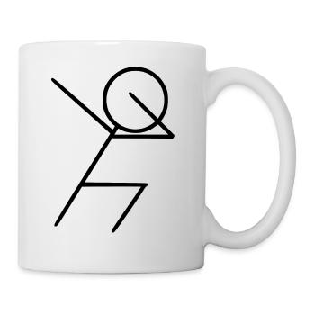 DAB Cheers Shirt Dabbing Danse Cool T-Shirt - Mug blanc - blanc - Droite