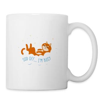 Cat in the clouds - Mug - white - Right