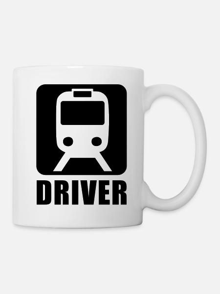U-Bahn Driver - Tasse - Weiß