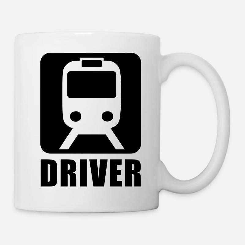 U-Bahn Driver - Tasse - Weiß