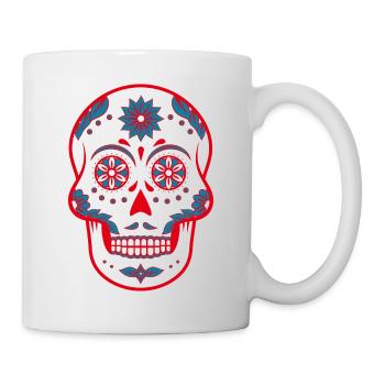 Sugar Skull - Mug - white - Right