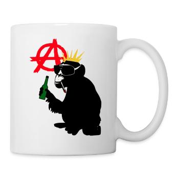 punk rock - Tasse - Weiß - Rechts
