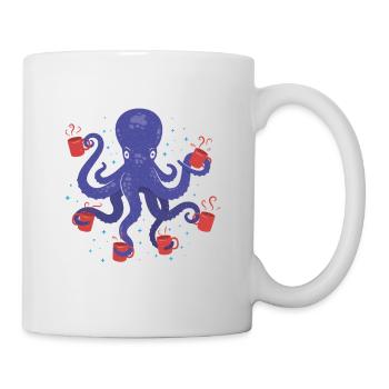 Coffee Octopus - Mug - white - Right