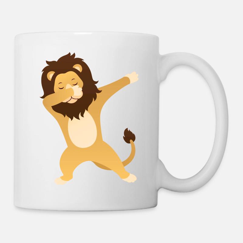 Lion Dab Dance - Cool Gift - Tasse - Weiß