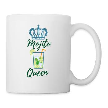 mojito Königin - Tasse - Weiß - Rechts