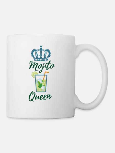 mojito Königin - Tasse - Weiß