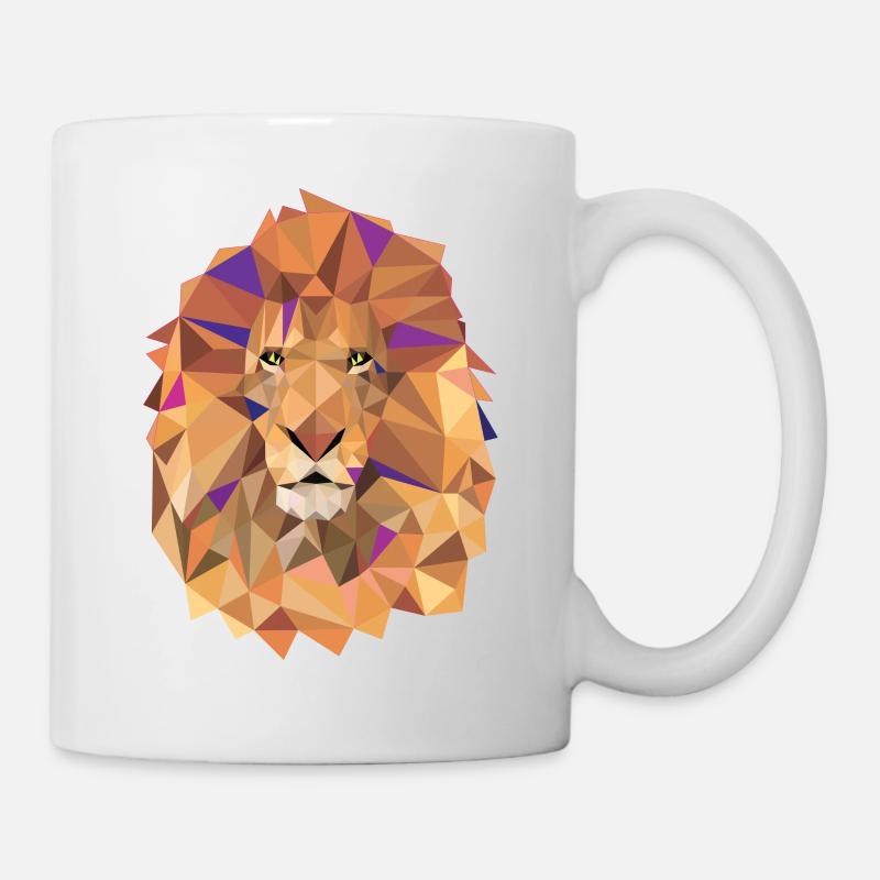 Lion - Mug blanc - blanc