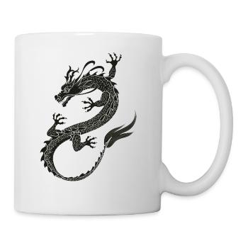 noir Dragonflight - Mug blanc - blanc - Droite