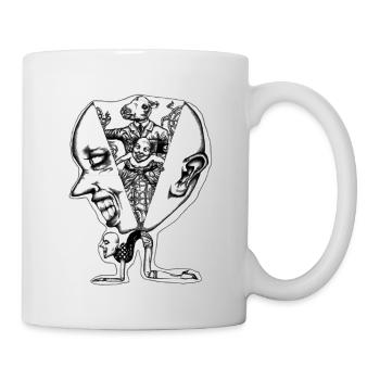 Momotaro - transparent - Mug - white - Right